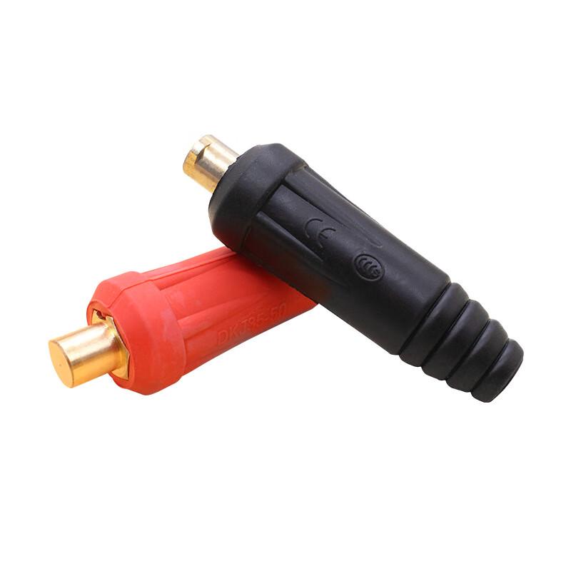 Minggu DKJ50-70 European Quick Connect Welding Cable Connector красный