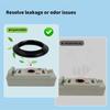 Leak Proof Toilet Seal Rings Heavy Duty Rubber Gasket Universal Fit Long Lasting Toilet Seal for Campers Waste Tanks