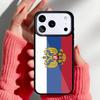 Russian Passport Flag Phone Case for iPhone 17 Air 16e 15 14 13 Pro Max Back Cover for 12 11 Pro Coque