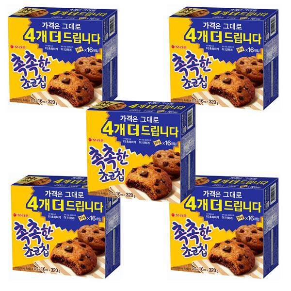Orion Moist Choco Chip 320g 16P x 5 Boxes One thing