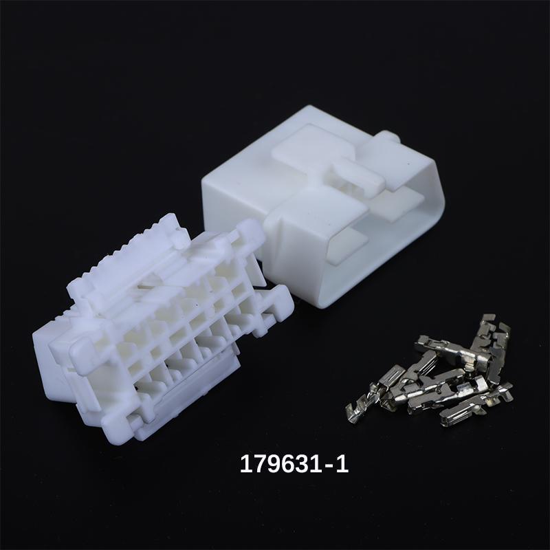 Dj7163-1.8-11/21 16 Pin 179631-1 Car Obd Connector Diagnostic Socket Plug Compatible With Toyota