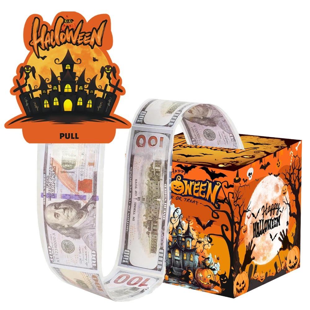 

Pull Out Design Surprise Money Box Halloween Theme Pull Out Money Box Party Decorations 12x12x12cm
