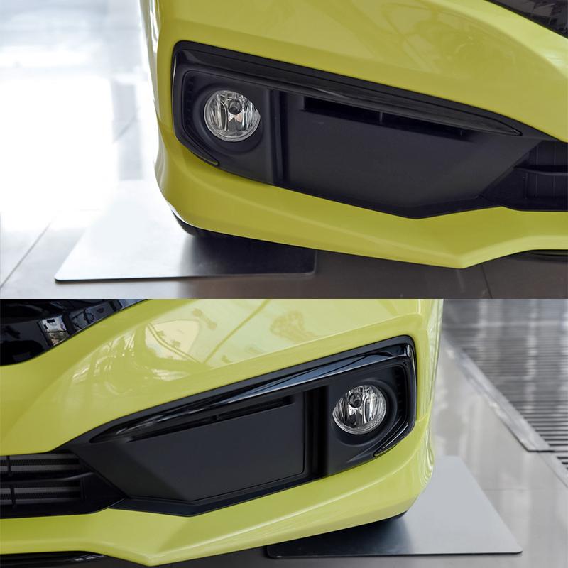 Pro Honda Civic Kryt rámečku mlhového světla předního nárazníku auta Mlhové světlo Mlhové světlo Kryt lišty