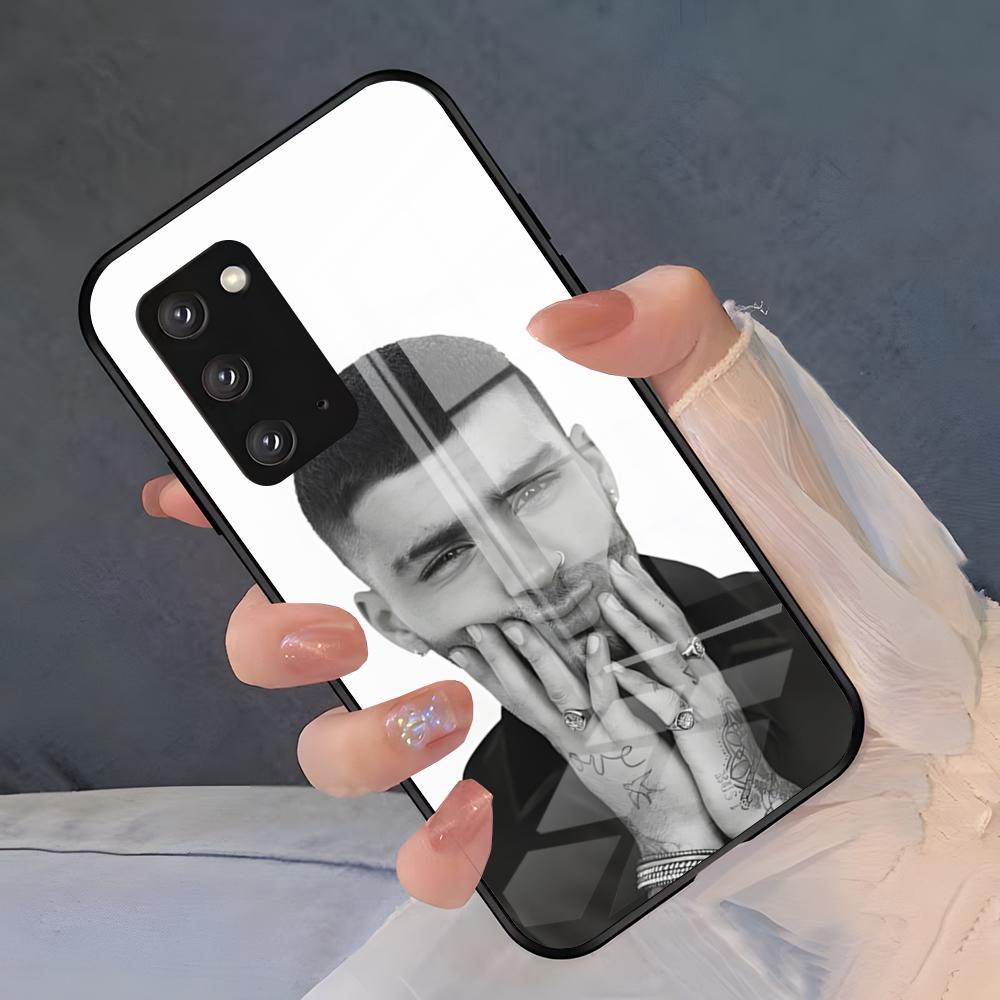 Singer Z-Zayn Malik Phone Case For Samsung S26 S25 Plus S20 S20 Plus S22 Ultra S23 FE S21 Plus S21 Ultra Glass Cover Samsung S25 Plus