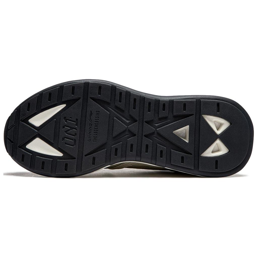 New LiNing Sports Life Collection Cushioning Anti Slip And Wear Resistant Low Top Casual Shoes Men's Gray AGCU079-1