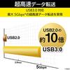 ELECOM USB3.0 Hub 4 Ports 1m AC Adapter Included Self/Bus Compatible MacBook/Surface Pro/Chromebook and Other Laptops Compatible with Nintendo Switch