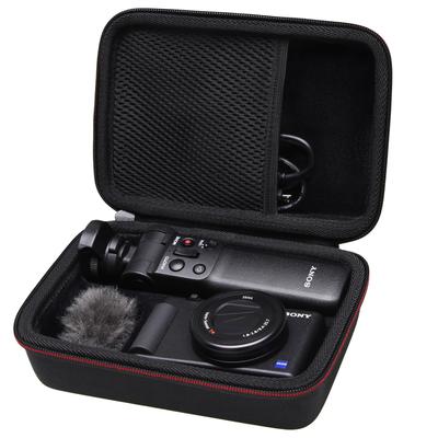 L LTGEM Estojo para Câmera Compatível com Câmera Digital Sony II Vlog Tripé Microfone Kit de Acessórios para Vlogger Preto Cinza ZV-1F / ZV-1 / ZV-1 +
