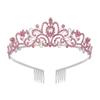 Birthday Shoulder Strap Party Crown Tiara Birthday Queen Girl Suit Crown Set