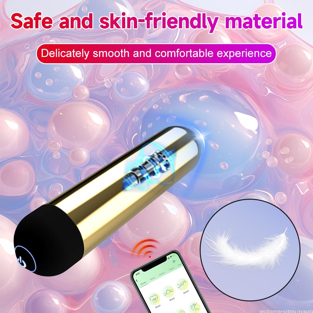 Powerful Bullet Vibrator For Women APP Remote Control Clitoral Stimulator Vaginal G Spot Dildo Masturbation For Adult Sex Toy