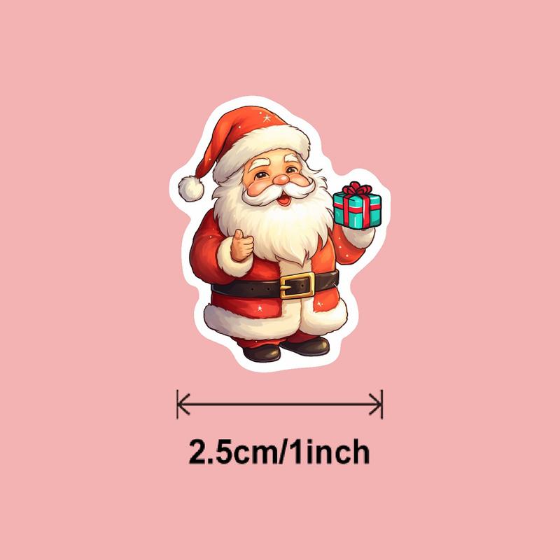 Christmas Holiday Stickers Christmas Santa Claus Envelopes Label Sticker Christmas Party Supplies Label Tag Seal Sticker For