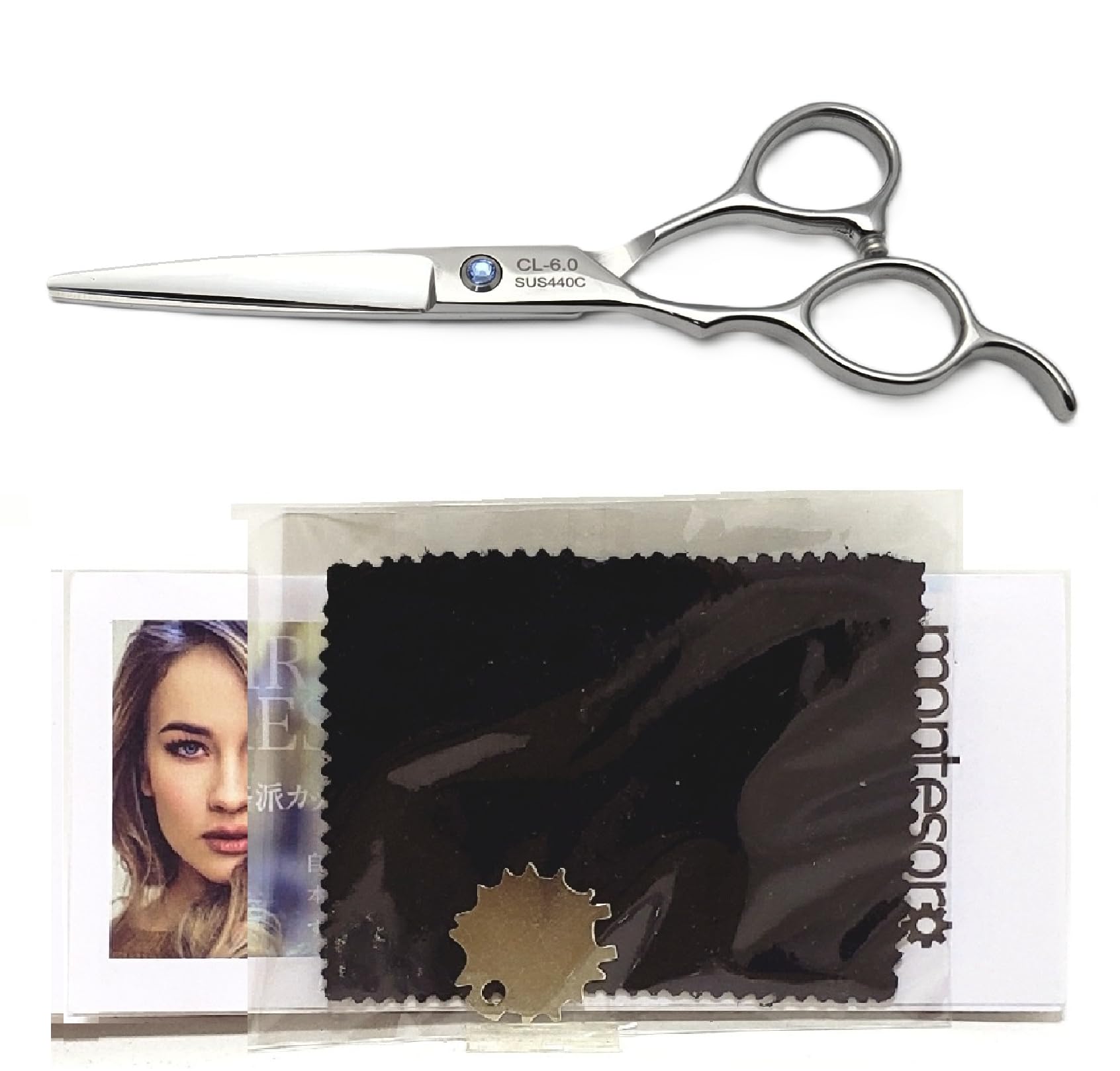 

montesoro people Парикмахерский филировочный материал, который [Только для левшей] ножницы, ножницы, ножницы для самострижки, высококачественные, устойчивые к ржавчине