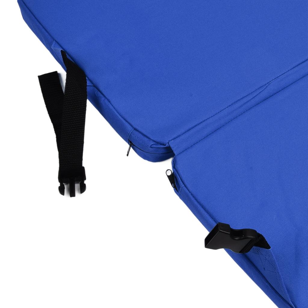 Chair Cushion Foldable Portable Soft Comfortable St Cushion with Backrest for Outdoor Camping Hiking Stadium