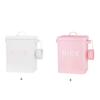 Metal Canister Rice Buckets Grain Tin Powder Laundry Powder Case Lid Scoop Insect-Proof Sealed Multipurpose Airtight