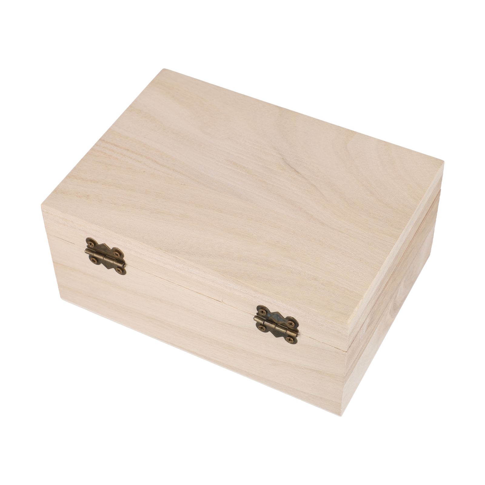 

Wooden Storage Box Retro Jewelry Box Desktop Wood Clamshell Storage Hand Decoration Wooden Box Storage Containers S/M/L S