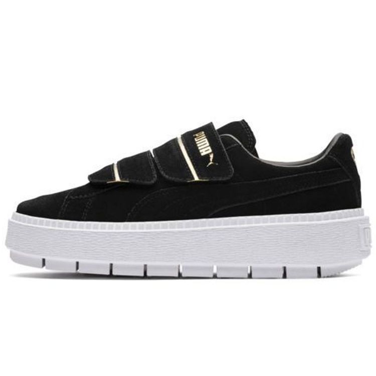 

Puma Platform Trace Strap Черные женские кроссовки Puma-Black 366709-02