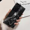 Wolf Moon Animal Soft Phone Case for Samsung Galaxy S24 S25 FE S26 Edge S23 Ultra S22 Plus S21 + Shockproof Cover Back Shell