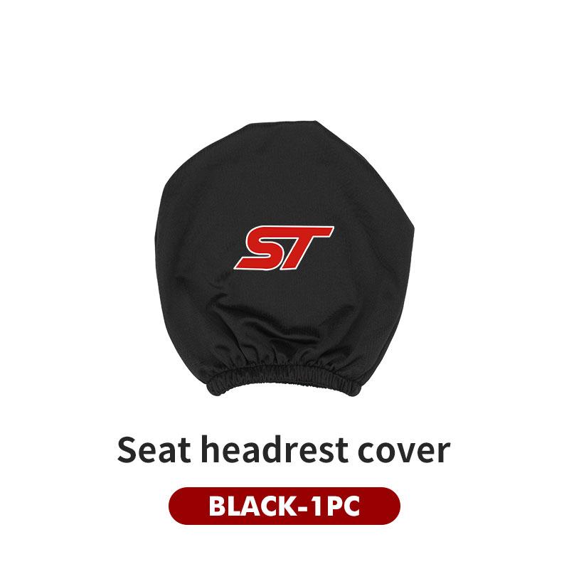 For Ford Car Logo Headrest Cover Dustproof Cover For Front Seat Head Rests Fiesta Ranger Mondeo Escape Ecosport Fusion Explorer