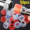 50pcs Anti-aging Faucet Leak-proof Sealing Gaskets Silicone Leak-proof Seal Buckle  Kitchen