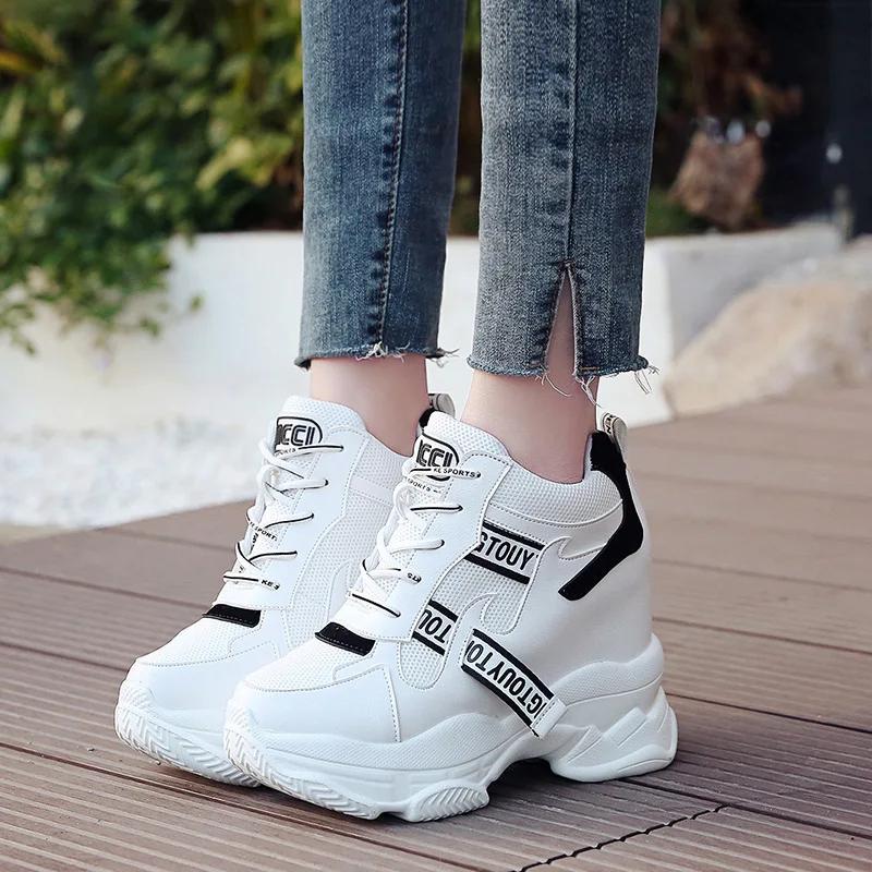 Women Sneakers platform Shoes Fashion Woman Vulcanized Shoes High Quality 2025 new  Flats Women Walking shoes Zapatillas Mujer