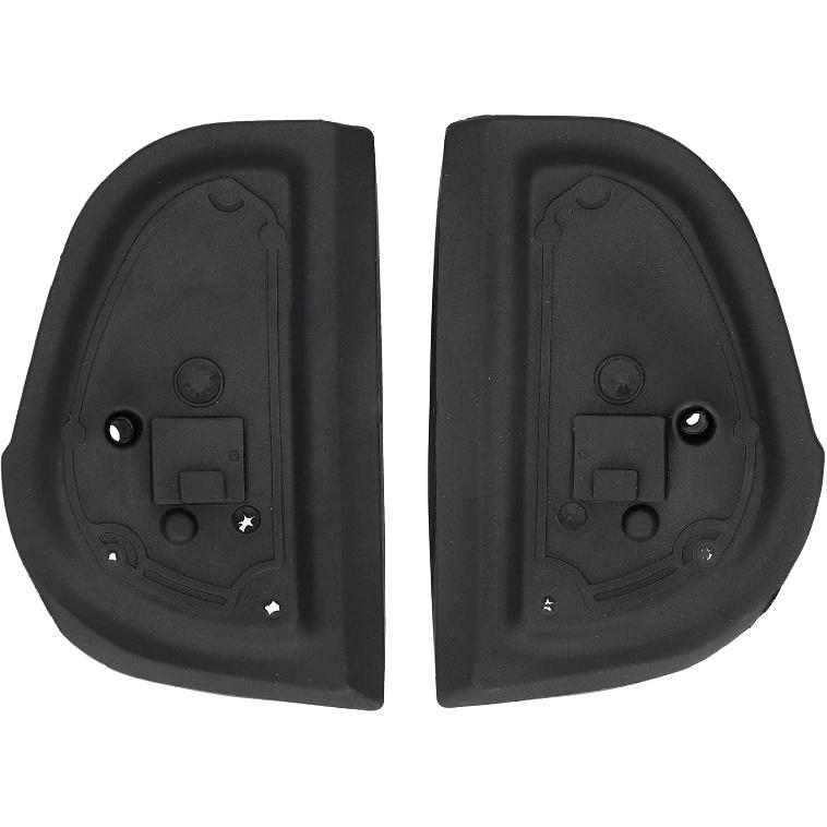 

Pair Exterior Mirror Rubber Gaskets Seals 2108106316 2108106416 Left Right Mirror Rubber Seals Car Accessory Fit for Benz W140 W210 W202 Black