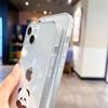 Funny Cute China Panda Clear Phone Case For iPhone16 15 14 13 12 11 Pro MAX Shockproof Covers