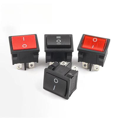 5 ADET 24*21mm 4/6 Pin 2/3 Konumlu AÇ-KAPA/AÇ-KAPA-AÇ/AÇ-AÇ Elektrikli Ekipman Güç Anahtarı Rocker Anahtar 6A/10A 250V/125V