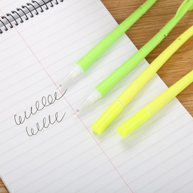 Gift Creative Camellia Kawai Gel Pen Cute Cartoon Learning Stationery Flower Personalized Office School Supplies Lovely