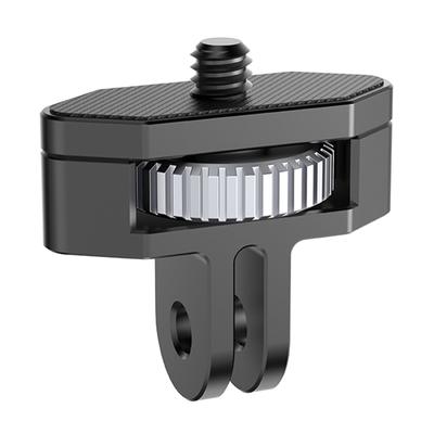 1/4 Metal Adapter 360 Rotation Adjustable Aluminium Alloy Adapters for  Camera