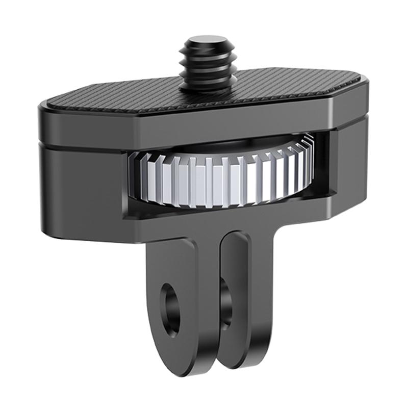 

1/4 Metal Adapter 360 Rotation Adjustable Aluminium Alloy Adapters for Camera