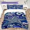 Pentagram Pattern Bedding Uilt Set Uilt Cover Pillowcase Home Decoration Birthday Gift (1 * Duvet Cover + 2 * Pillowcase  Without Core)164