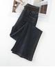 2024 Women's Autumn/Winter Retro Micro-Flared Jeans for Pear-Shaped Figure