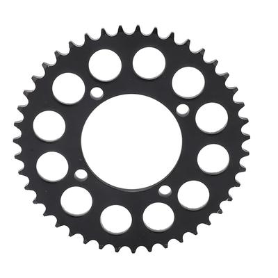 428 43T Motorsykkelkjededrev bak Stål Slitesterk Antikorrosjon Bakre Drivdrev for DIY Kart