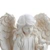 Resin Angle Figurine Delicate Look Angle Sculpture Decoration Ornament for Home Garden Courtyard