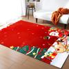 Christmas Living Room Carpet Bedroom Dining Room Floor Mat Doormat Pattern Can Be