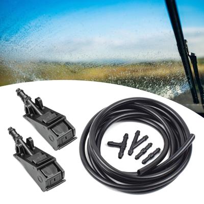 Precise Sprayer Angle Windshield Nozzle Ensures Optimally Cleaning Without Waste for B5 6RD955985 6E0955985A 6E0955985B
