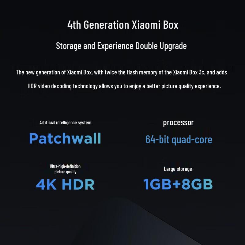Xiaomi MI Box 4C Chytrá TV Box