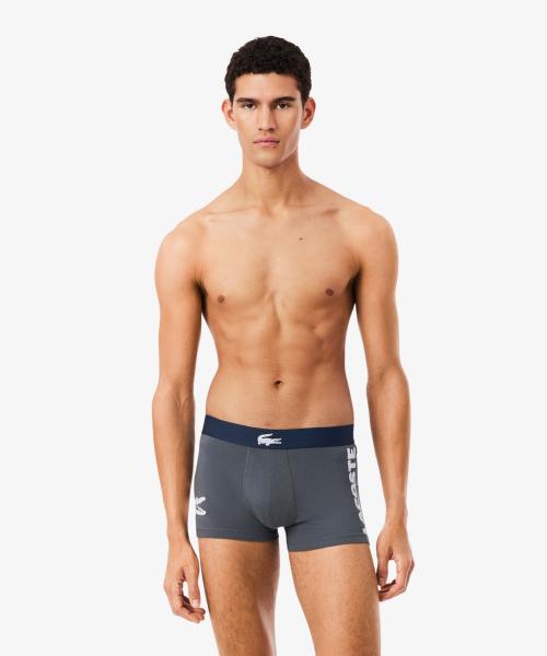 [Lacoste] Men s Big Croc Brief 3PACK 5H1291-56G 0IV [Shipped from Korea] 100% Authentic S