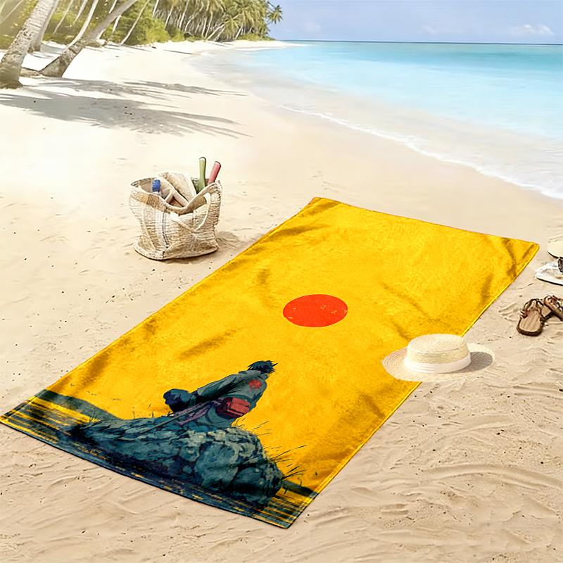 naruto Beach Towel, Multi-purpose Beach Towel Perfect for Camping and Beach Vacations