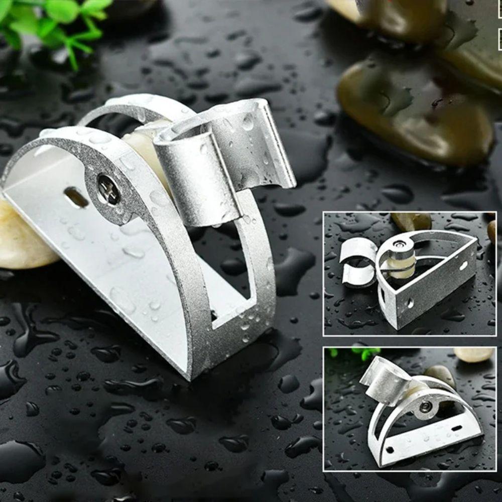 Strong Adhesive Backing Punch-Free Shower Head Bracket Handheld Sprayer Holder  Shower Upgrades