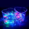 Love Heart Cup LED Colorful Cups LED Luminous Cup Colorful Lighting Cups PP Texture Suitable for Parties and Celebration