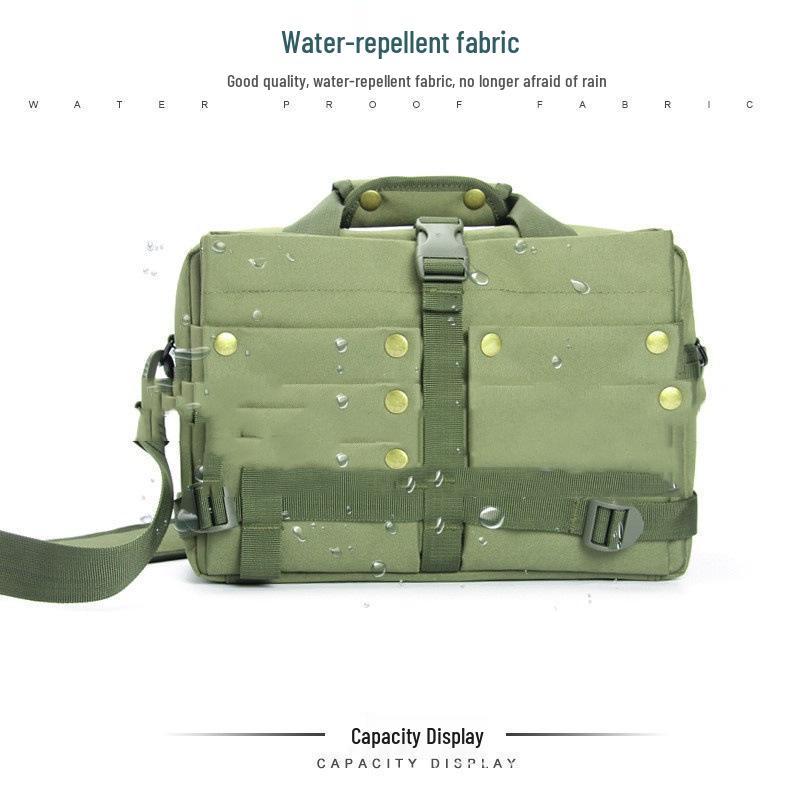 Camouflage Multi-Purpose Tactical Crossbody Backpack and Briefcase