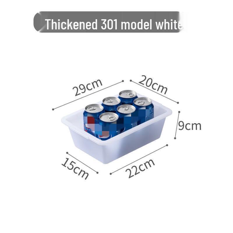 Пластиковый хозяйственный таз Hongqisheng, прямоугольный, утолщенный