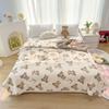 Zhenbuochuo Cartoon Print Soybean Fiber Summer Quilt