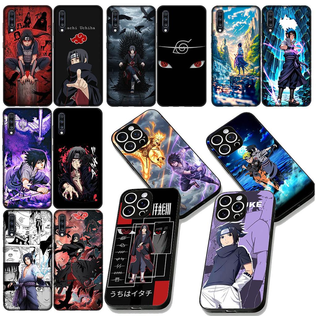 Akatsuki Uchiha Itachi Narutos Sasuke Phone Case for Xiaomi Redmi Note 12 11 10 A3 Pro 10A 10C 12C Note12 5G Protective Cover