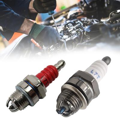 L7T Bujileri 2 Zamanlı Küçük Motor için 33cc 43cc 47cc 49cc Motorlu Testere Tırpan Çim Biçme Makinesi Motorlu Testere Tırpan Üfleyici