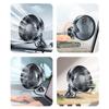 Baby Car  Fans for Backseat, USB Fan Clip on for Baby Car  Walking Camping Traveling Outside,USB Powered