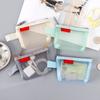 Bonbonfarbene, niedliche Mini-Mesh-Aufbewahrungstasche, tragbar, für Ausweis, Bank, Kreditkarte, kleine Kosmetiktasche, Geldbörse, Schlüssel, Kopfhörer, Reißverschlusstasche