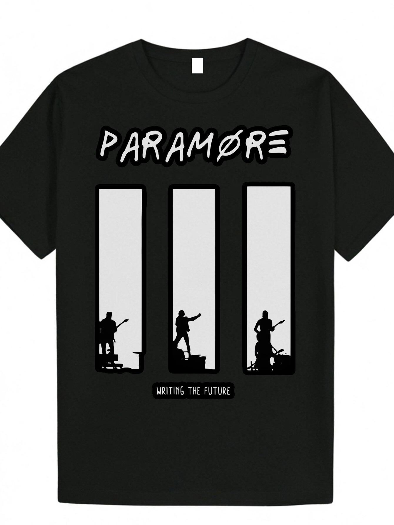 

Music Style Design Printed T-Shirt Men s Fashion Casual Wear Short Sleeve Loose Comfortable T-Shirt Daily Men s Clothing S