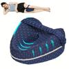 Cuscino di Supporto in Schiuma per Gambe e Ginocchia in Memory Foam per Dormitori Laterali Sciatica Ortopedico Sciatica Schiena Anca Cuscino di Sollievo per Letto Divano