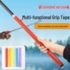 Sweat-Absorbing Ribbed Silicone Grip Cover for Fishing Rod Handles
